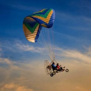 Vyhlídkový let motorovým paraglidingem