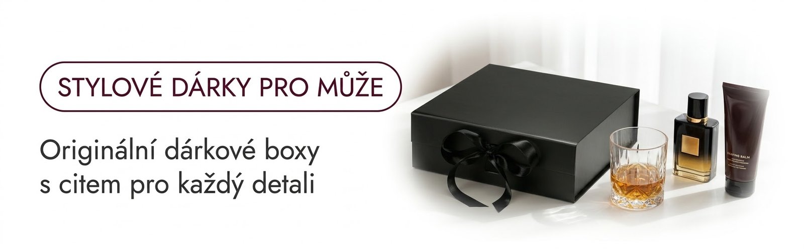 Stylové dárky pro muže Stylové dárky pro muže – luxusní dárkové boxy Daruj-Box.cz